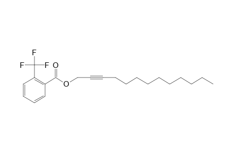 2-Trifluoromethylbenzoic acid, tridec-2-ynyl ester