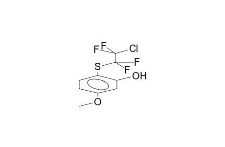 6-(2-CHLORO-1,1,2,2-TETRAFLUOROETHYLTHIO)-3-METHOXYPHENOL