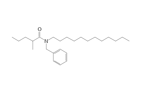 Valeramide, 2-methyl-N-benzyl-N-dodecyl-