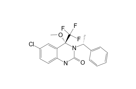 3-[(1R)-1-PHENYLETHYL]-6-CHLORO-4-METHOXY-4-(TRIFLUOROMETHYL)-1,3,4-TRIHYDROQUINAZOLIN-2-ONE