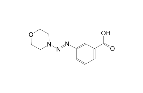 3-[(E)-4-Morpholinyldiazenyl]benzoic acid