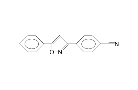 3-(PARA-CYANO-PHENYL)-5-PHENYL-ISOXAZOLE