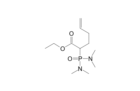 Ethyl 2-[bis(dimethylamino)phosphoryl]hex-5-enoate