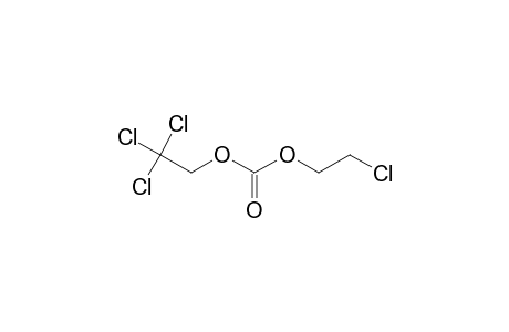 Carbonic acid, 2-chloroethyl 2,2,2-trichloroethyl ester