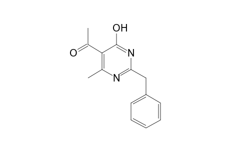 2-benzyl-4-hydroxy-6-methyl-5-pyrimidinyl methyl ketone