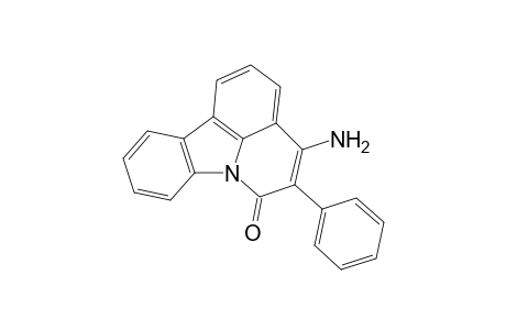 6H-Pyrido[3,2,1-jk]carbazol-6-one, 4-amino-5-phenyl-