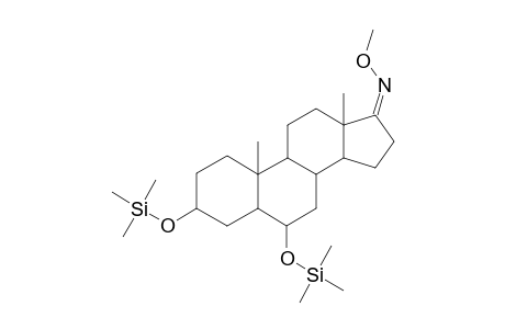 5.ALPHA.-ANDROSTANE-3.BETA.,6.ALPHA.-DIOL-17-ONE(17-O-METHYLOXIME-3.BETA.,6.ALPHA.-DI-TRIMETHYLSILYL ETHER)