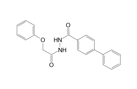 Biphenyl-4-carboxylic acid N'-(2-phenoxy-acetyl)-hydrazide