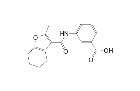 benzoic acid, 3-[[(4,5,6,7-tetrahydro-2-methyl-3-benzofuranyl)carbonyl]amino]-