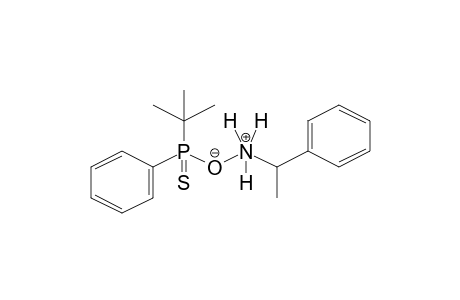 .alpha.-Methylbenzylamine@(phenyl)(t-butyl)thiophosphinic acid