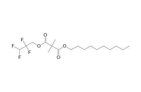 Dimethylmalonic acid, decyl 2,2,3,3-tetrafluoropropyl ester