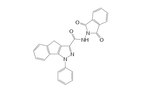 1,4-Dihydro-N-(1,3-dioxoisoindolin-2-yl)-1-phenylindeno[1,2-c]pyrazole-3-carboxamide