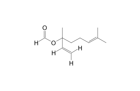 3,7-dimethyl-1,6-octadien-3-ol. formate