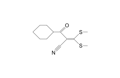 2-Cyano-1-cyclohexyl-3,3-bis(methylthio)-prop-2-en-1-one