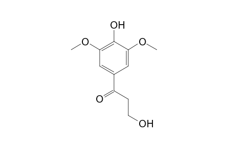 3-hydroxy-1-(4-hydroxy-3,5-dimethoxy-phenyl)propan-1-one