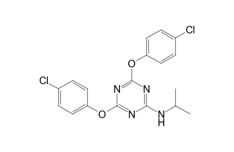 2,4-bis(p-chlorophenoxy)-6-(isopropylamino)-s-triazine