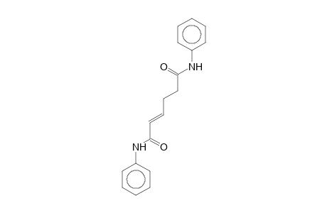 2-Hexen-1,6-dicarboxamide, N,N'-diphenyl-