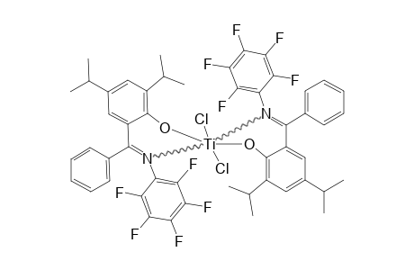 BIS-[2,4-DI-ISOPROPYL-6-[PHENYL-(PENTAFLUOROPHENYLIMINO)-METHYL]-PHENOLATO]-DICHLOROTITANIUM