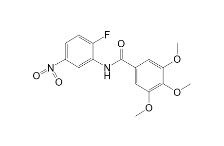 2'-fluoro-5'-nitro-3,4,5-trimethoxybenzanilide