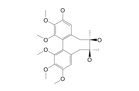 SZ-M5 [(7S,8S,R-biar)-6,7,8,9-tetrahydro-1,2,3,13,14-pentamethoxy-7,8-dimethyl-7,8,12-dibenzo[a,c]cyclooctenetriol]