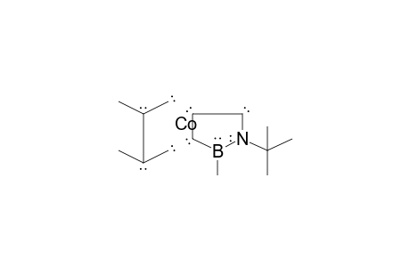 .eta.-5-[1-t-Butyl-2-methyl-1-aza-2-boracyclopentenyl]-.eta.-4-(2,3-dimethyl-1,3-butadiene)