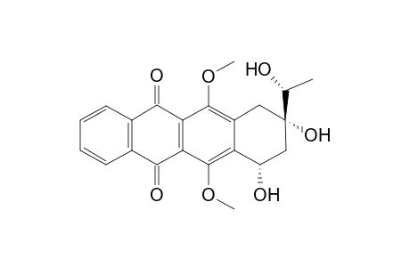 (7S,9S,1' RS)-7,9-Dihydroxy-9-(1'-hydroxyethyl)-6,11-dimethoxy-7,8,9,10-tetrahydronaphthacene-5,12-dione