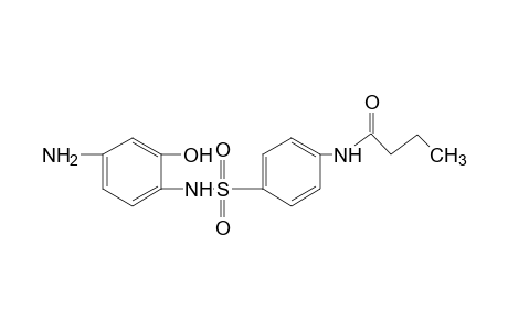 4'-[(4-amino-2-hydroxyphenyl)sulfamoyl]butyranilide