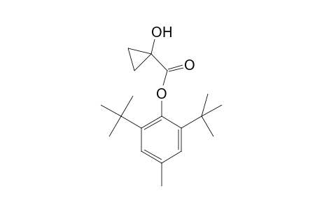 2,6-Ditert-butyl-4-methylphenyl 1-hydroxycyclopropanecarboxylate