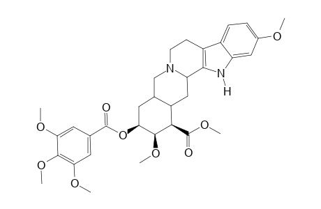 Yohimban-16-carboxylic acid, 11,17-dimethoxy-18-[(3,4,5-trimethoxybenzoyl)oxy]-, methyl ester, (3.beta.,16.beta.,17.alpha.,18.beta.,20.alpha.)-