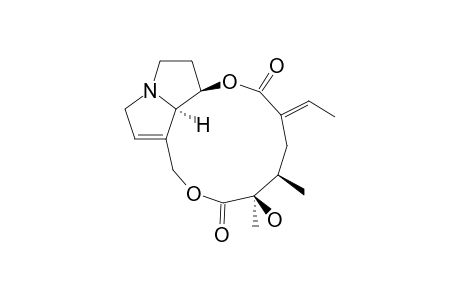 (15E)-12-HYDROXY-SENECIONAN-11,16-DIONE;INTEGERRIMINE