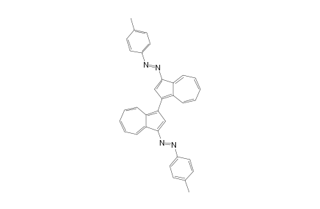 3,3'-Bis(4-methylphenylazo)-(1,1'-biazulene)