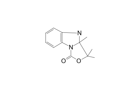 3H-Benzo[4,5]imidazo[1,2-c]oxazol-1-one, 3,3,3a-trimethyl-3a,4-dihydro-