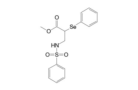 Methyl 3-(phenylsulfonamido)-2-(phenylseleno)hexanoate