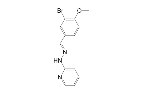 3-Bromo-4-methoxybenzaldehyde 2-pyridinylhydrazone
