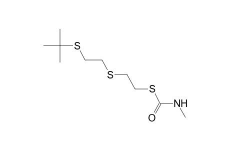 2-{[2-(Tert-butylthio)ethyl]thio}ethanethiol, methylthiocarbamate