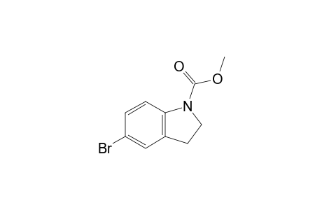 5-BROMO-1-CARBOMETHOXYINDOLINE