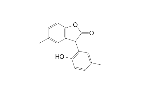 3-(6-hydroxy-m-tolyl)-5-methyl-2(3H)-benzofuranone