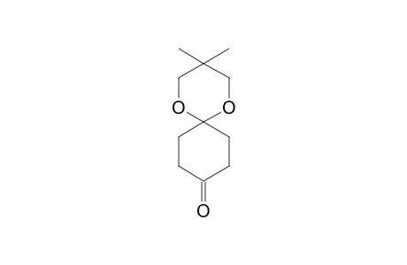 3,3-Dimethyl-1,5-dioxaspiro[5.5]undecan-9-one