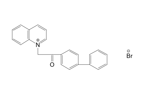 1-(p-phenylphenacyl)quinolinium bromide