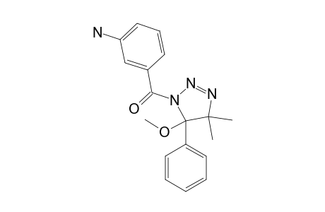 3-[(5-METHOXY-4,4-DIMETHYL-5-PHENYL-4,5-DIHYDRO-1H-[1,2,3]-TRIAZOL-1-YL)-CARBONYL]-ANILINE