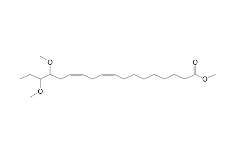 (9Z,12Z)-15-Hydroxy-16-methoxyoctadeca-9,12-dienoic acid, o,o-bis-methyl