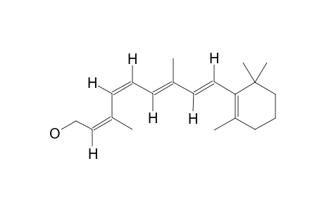 (2Z,4Z,6E,8E)-3,7-dimethyl-9-(2,6,6-trimethyl-1-cyclohexenyl)nona-2,4,6,8-tetraen-1-ol