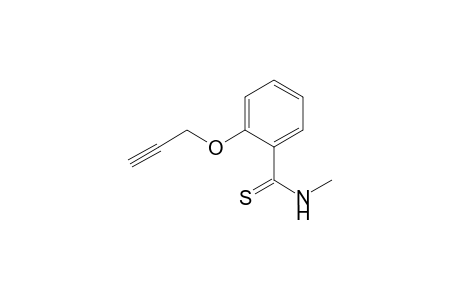 N-methyl-2-(propargyloxy)thiobenzamide