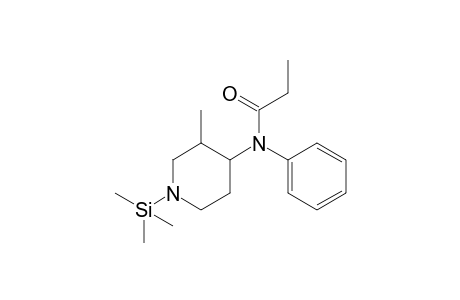 3-Methylfentanyl-M (nor-) TMS     @