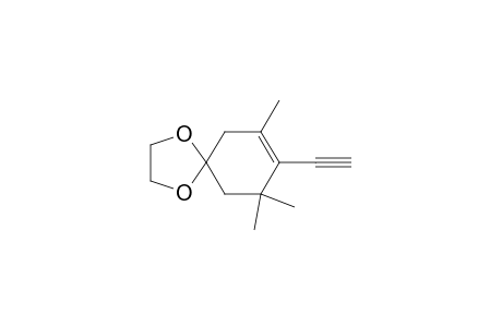 5,5-(Ethylenedioxy)-2-ethynyl-1,3,3-trimethyl-1-cyclohexene