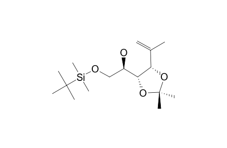 (R)-2-[(TERT.-BUTYLDIMETHYLSILYL)-OXY]-1-[(4R,5S)-2,2-DIMETHYL-5-(PROP-1-EN-2-YL)-1,3-DIOXOLAN-4-YL]-ETHANOL