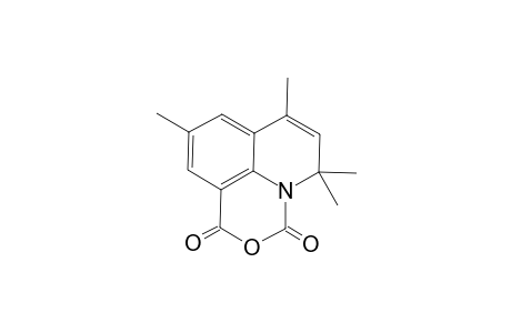 5,5,7,9-Tetramethyl-1H,5H-[1,3]oxazino[5,4,3-ij]quinoline-1,3-dione