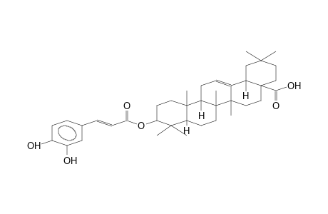 OLEAN-12-EN-28-OIC ACID, 3-[[3-(3,4-DIHYDROXYPHENYL)-1-OXO-2-PROPENYL]OXY]-