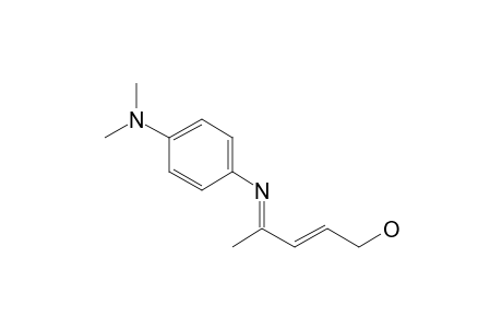 4-(p-N,N-Dimethylaminophenylimino)-(Z)-2-pentenol