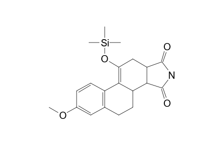 (8-BETA,13-BETA,14-BETA)-3-METHOXY-11-TRIMETHYLSILOXY-18-NOR-16-AZAESTRA-1,3,5(10),9(11)-TETRAENE-15,17-DIONE